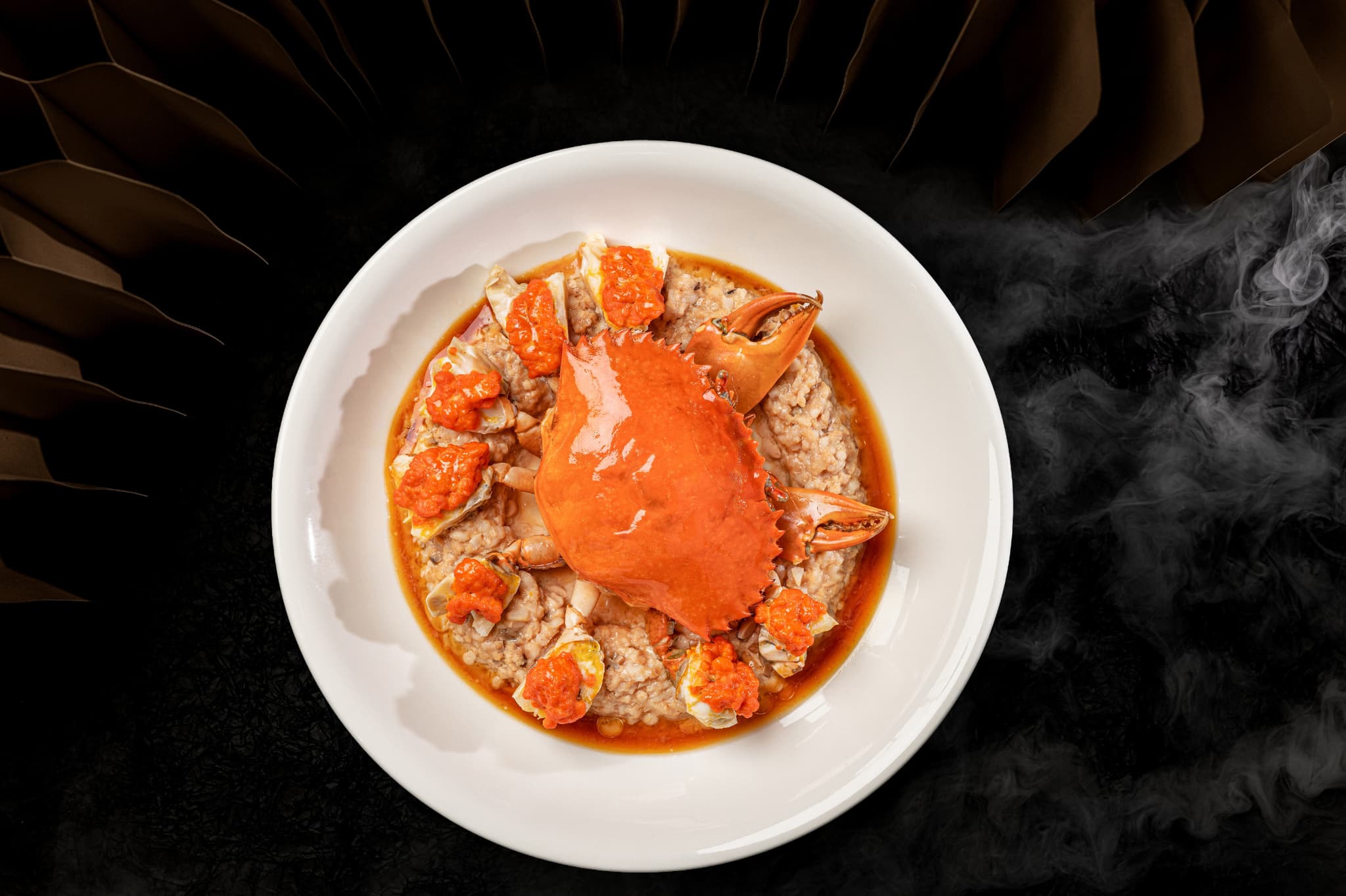 配图6 夏宫菜品 油醋汁土猪肉饼蒸膏蟹.jpg